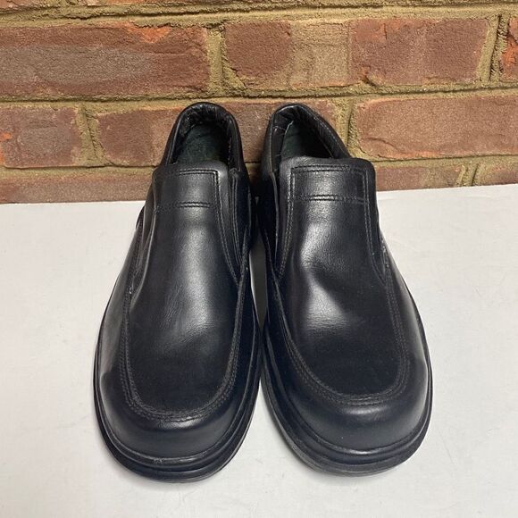 RED WING Steel Toe Slip-On Electrical Hazard Black Leather Loafer 6646 Size 7.5 main image 8